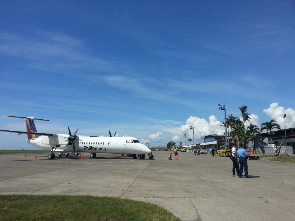 INCREASE. Despite of its very sorry state due to Yolanda, the CAAP (Civil Aviation Authority of the Philippines) imposes an increase of the airport’ s terminal fee from its present P75 to P100.   (ROEL T. AMAZONA)