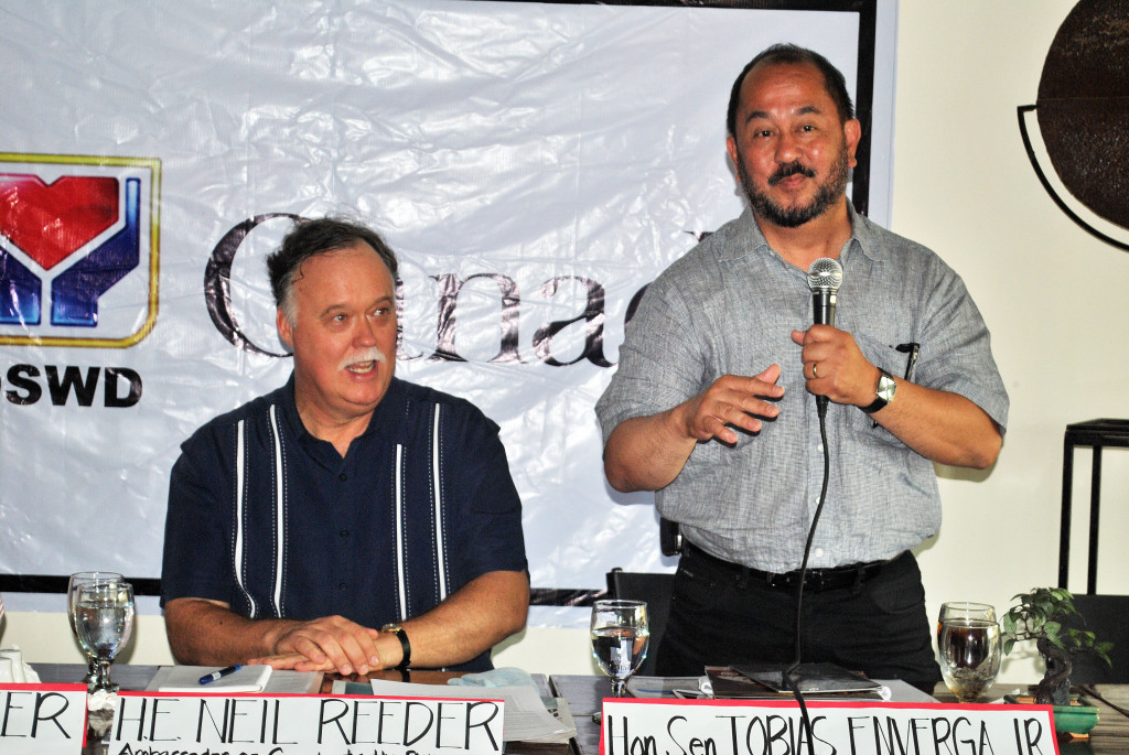 Canadian Ambassador to the Philippines Neil Reeder announced during his visit to Tacloban on July 14 that his government will continue to assist the Philippines rehabilitation effort in the aftermath of supertyphoon Yolanda. Canada ha so far donated to the country through various organizations close to $200 millions.  (TOTEX ARCUENO)