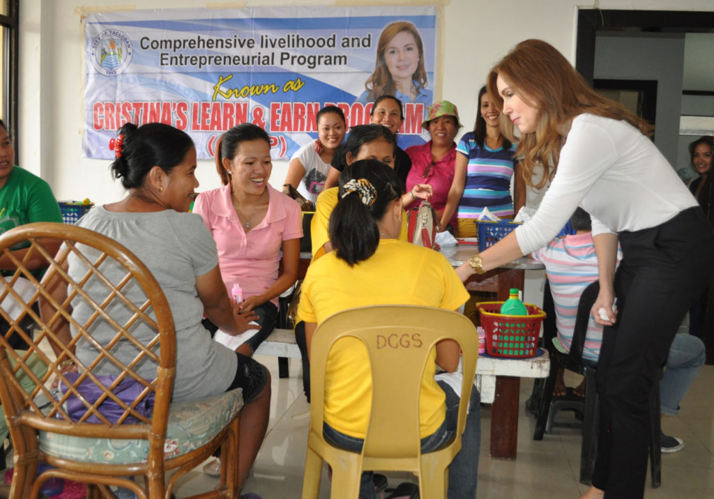 Mayor Cristina G. Romualdez has always been an active supporter of women’s right and empowerment. Among the projects started by her benefiting women are the Shelter for Abused Women and Children institutionalized in June 2010, and CLEP started