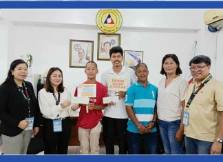 Two students receive DOLE scholarships for workers’ children