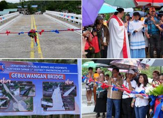 Gebulwangan Bridge officially turned over