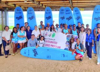 DOLE turns over surf equipment to Calicoan surf schools to boost Guiuan’s surf tourism