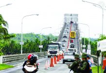 Alfred: 30-ton trucks eyed on San Juanico Bridge as rehab progresses
