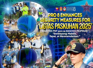 PRO 8 strengthens security for ‘Ligtas Paskuhan 2025’ to protect holiday crowds