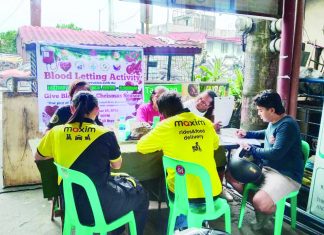 Maxim driver-partners donate blood in Barangay 84 community drive