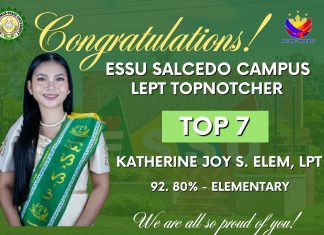 ESSU produces four LEPT topnotchers, earns praise from Rep. Gonzales