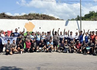 Mural project in Tacloban highlights unity ahead of Araw ng Kagitingan