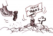What peace talks?