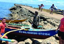 Coast Guard implements motor banca numbering system in Biliran coastal villages
