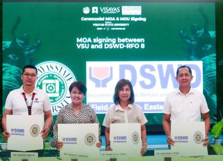 DSWD, VSU forge partnership to strengthen livelihood program in Eastern Visayas