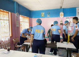 PNP-8 press corps conducts outreach program in a remote Eastern Samar village