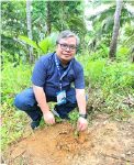 DPWH NSSDEO plants 128 seedlings in observance of Arbor Day