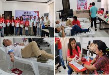 DPWH NSFDEO conducts blood donation drive