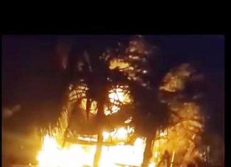 Fire destroys OFW-owned house in Javier; cause under investigation