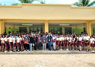 DPWH completes new school building in San Isidro National High School, Las Navas, N. Samar