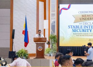 Northern Samar’s 1st district declared insurgency-free as peace gains expand