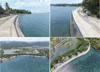 DPWH-NSFDEO completes seawall project in Victoria, Northern Samar