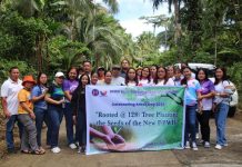 DPWH Leyte 2nd office plants 200 native trees in Leyte Arbor Day drive