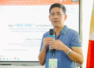 Borongan City hosts Phivolcs seminar to boost earthquake, tsunami preparedness