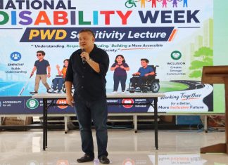 DPWH Leyte 4th DEO holds PWD sensitivity lecture
