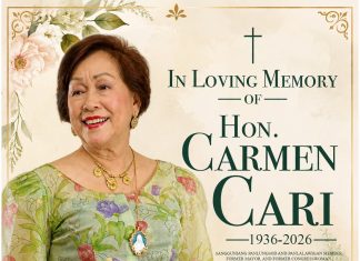 Ex- Leyte Rep. Carmen Cari, key figure in Baybay cityhood and VSU’s transformation, dies at 90