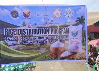 3,712 vulnerable families in General MacArthur get rice aid