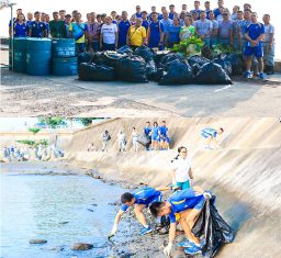 TOG 8 conducts coastal clean-up activity in Tacloban City