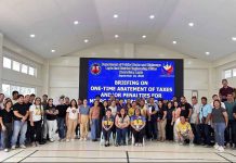 DPWH Leyte 2nd district office briefs workers on tax abatement