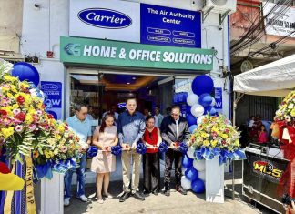 Carrier showroom opens in Tacloban, highlights after-sales service