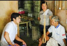 Councilor Romualdez reaches out to stroke-stricken pedicab driver