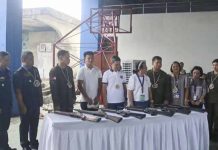 Former NPA members return to fold as Palapag declared stable in peace, security