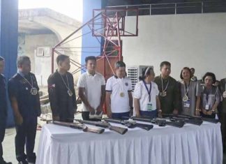 Former NPA members return to fold as Palapag declared stable in peace, security