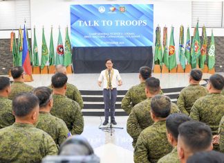 Pres. Marcos tells 8ID troops to sustain gains in peace, security